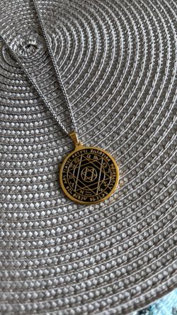 Gold David Star and Zodiac Signs Pendant Necklaces Unisex