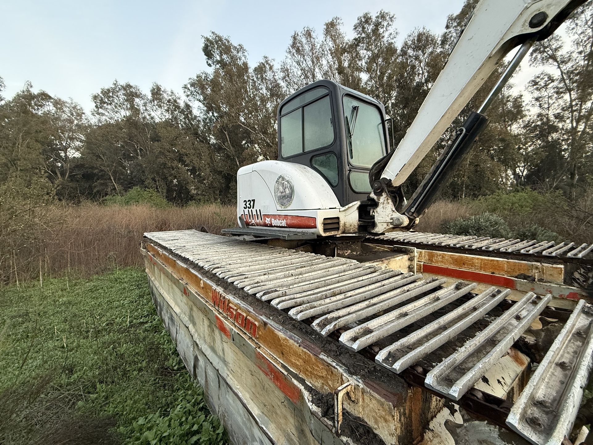 Wilson Marsh Excavator