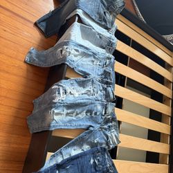 Boys Distressed American Eagle Jeans 