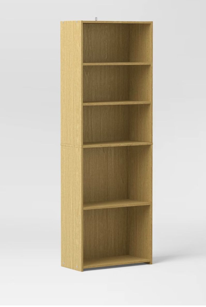 5 Shelves Book Shelves 