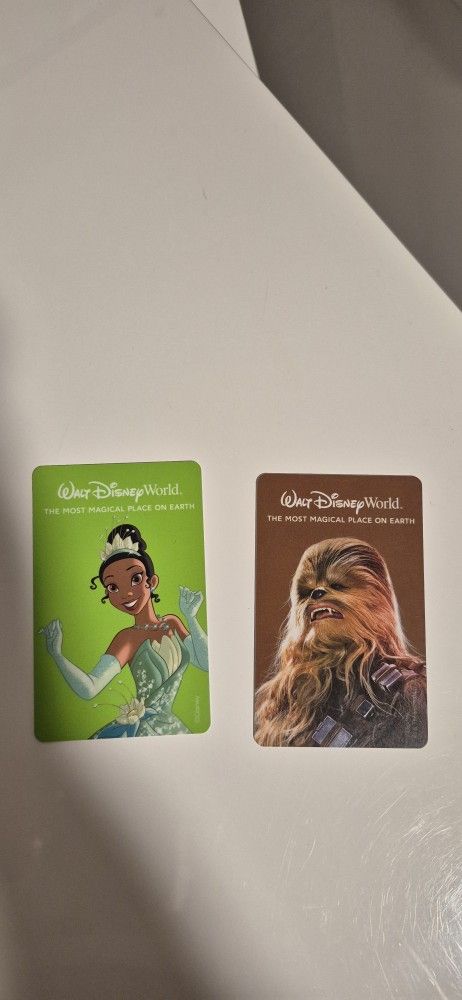 (2) 1-day Disney World Park Hopper Tickets