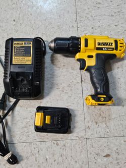 DeWalt DCD710 12V Max Cordless Drill & Charger (Needs New Battery)