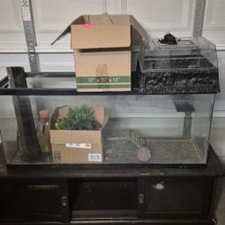 55 Gallon Turtle Aquarium Tank