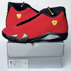 NEW 2025 Air Jordan 14 Retro size 11 IF5015-600 Red Black Receipt DS Nike