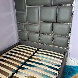 Leather Bed Frame 