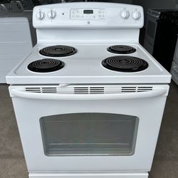 GE Electric Stove 30” (1 Month Warranty)