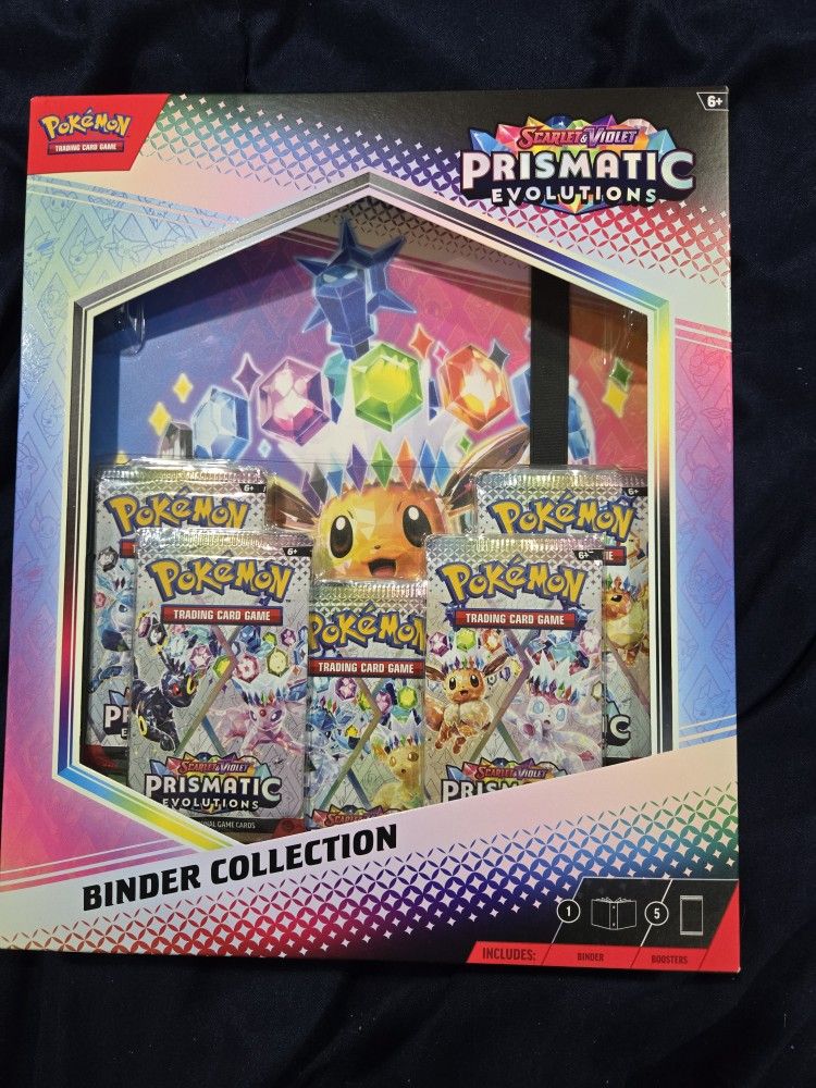 Pokémon Prismatic Evolutions Binder Collection Sealed