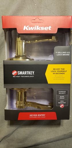 Kwikset Lido Keyed Entry with Smart Key Polished Brass