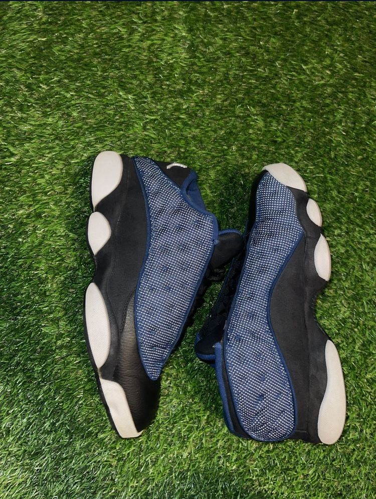 Jordan 13 Retro Low Brave Blue Size 10.5