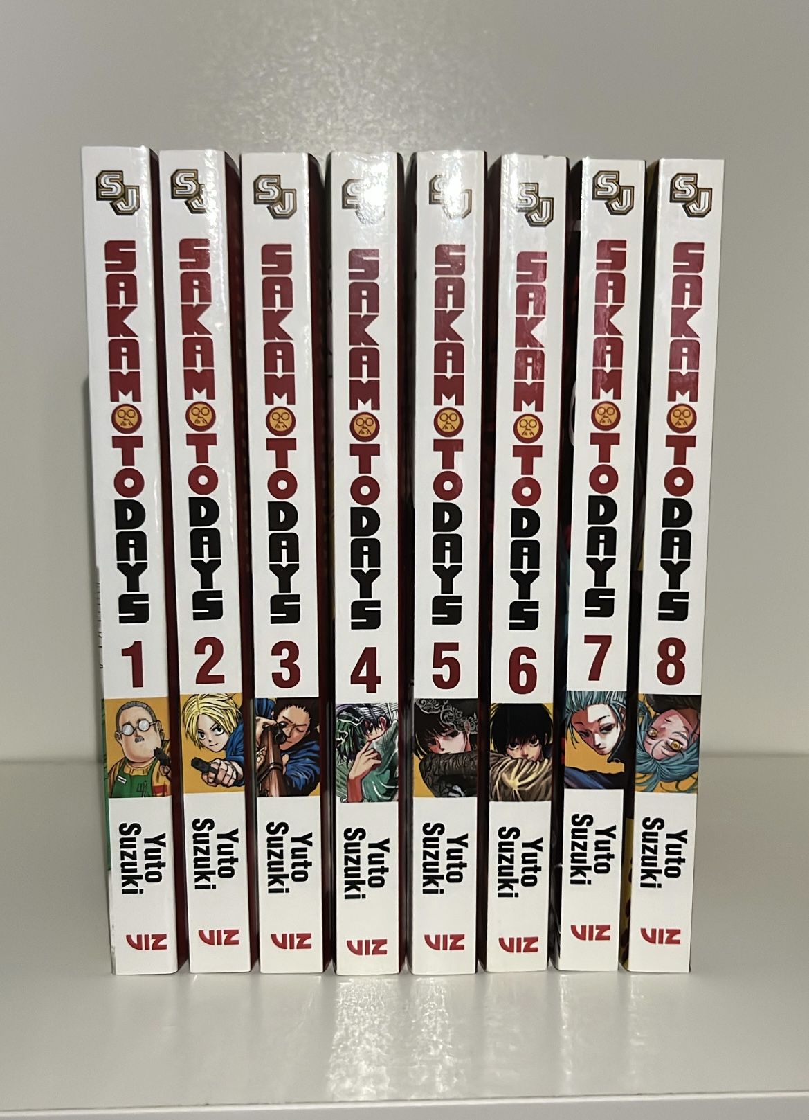Sakamoto Days Vol. 1-8