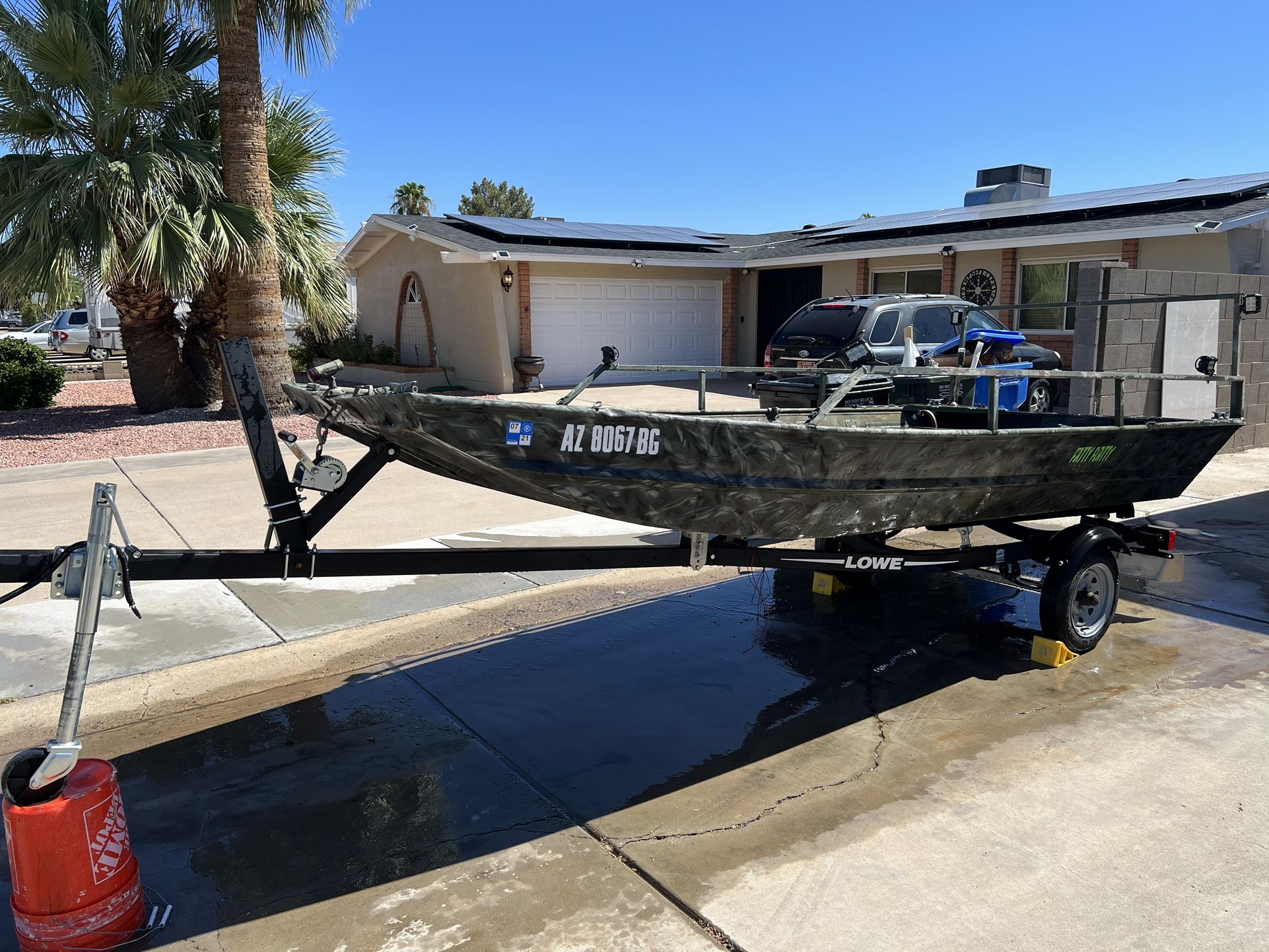 Monarch Open square aluminum Jon boat