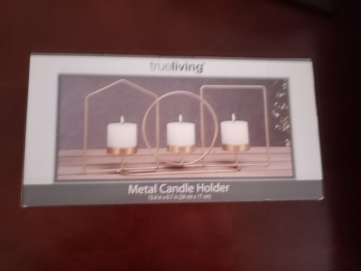True Living Candle Holder