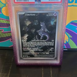 PSA 10 GEM MINT 2023 Pokemon SVP 052 Mewtwo 151 UPC Promo