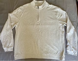 Goodfellow & Co Men’s XL Cream 1/4 Zip Pullover Sweatshirt