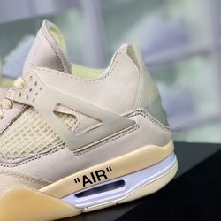 Jordan 4 Off White Sail 61