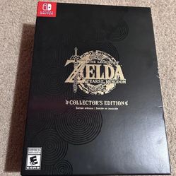 Legend of Zelda Tears of the Kingdom Collector's Edition Nintendo Switch Presale