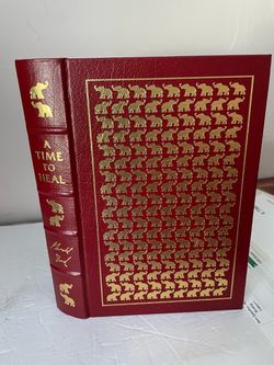 Easton Press A Time To Heal Gerald R Ford Signed Edition, Leather With Booklet