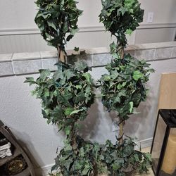 Artificial Topiaries  H 49",  Both  $75