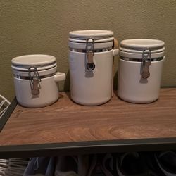 Glass Canisters 
