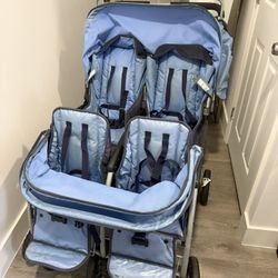 4 Seat Foldable Stroller 