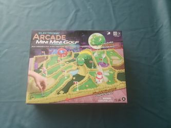 Electronic Arcade Mini Golf Game