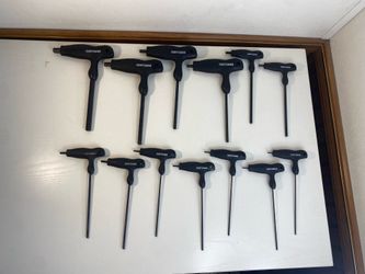 Hexagonal Key Set - Steel and Oxide - Black - 13 Pack