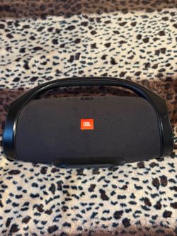 JBL Boombox Waterproof Portable Bluetooth Speaker (Black)