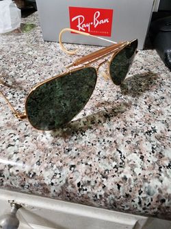 Ray Ban Aviator Rat Tail, Brand New In Box