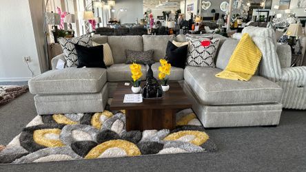 Double chaise sectional