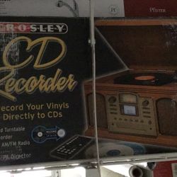 Crowley Cd Recorder Turntable