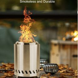 Stainless Steel Smokeless Fire Pit 