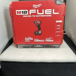 New Milwaukee 2853-22 M18 FUEL 1/4 in. Hex Impact Driver Kit