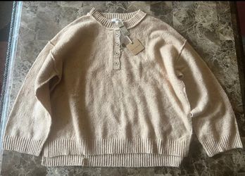 NWT Blu Pepper Women’s Long Sleeve Sweater Size Large