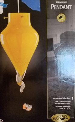 Murano pendant lamps