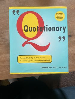 Quotationary Book