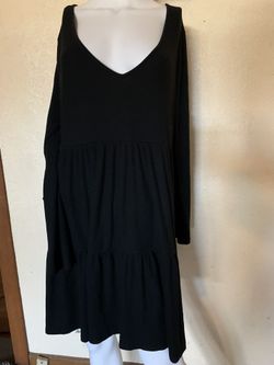 XXL Black Dress