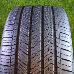 275 45R20 Bridgestone Alenza Sport A/S with 90% Tread 8/32 110H SKU 27666. Grade A Tires