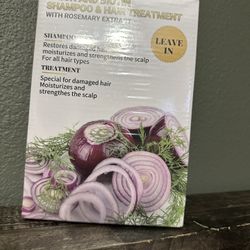Onion and Biotin with Rosemary Extract shampoo & hair treatment