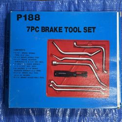 P188 7 Piece Brake Tool Set.