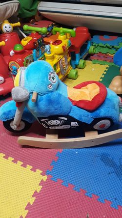 Baby rocking chair motorcycle