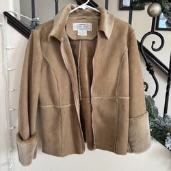 Beautiful Tan Winter Jacket size M
