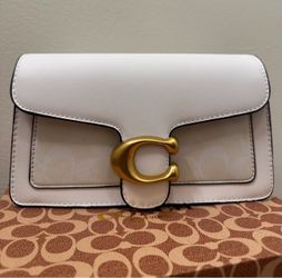 Coach Tabby Shoulder Bag in White