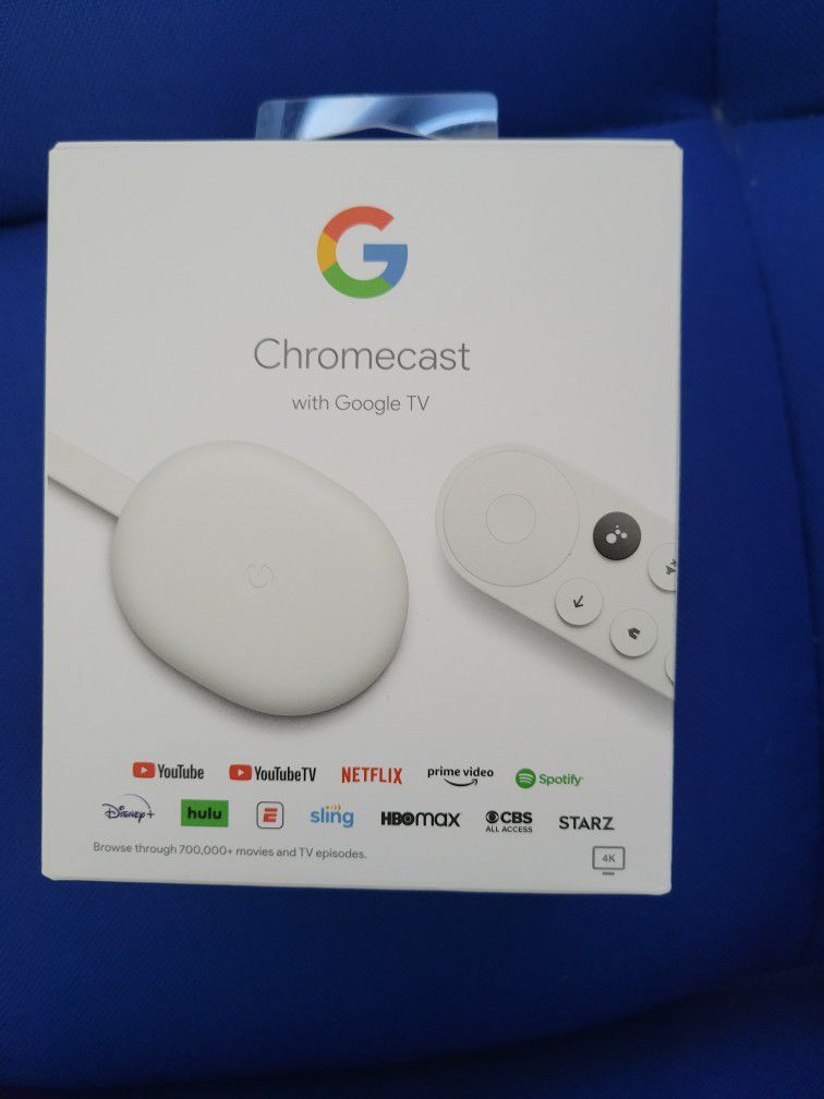 New Google Chromecast With Google TV