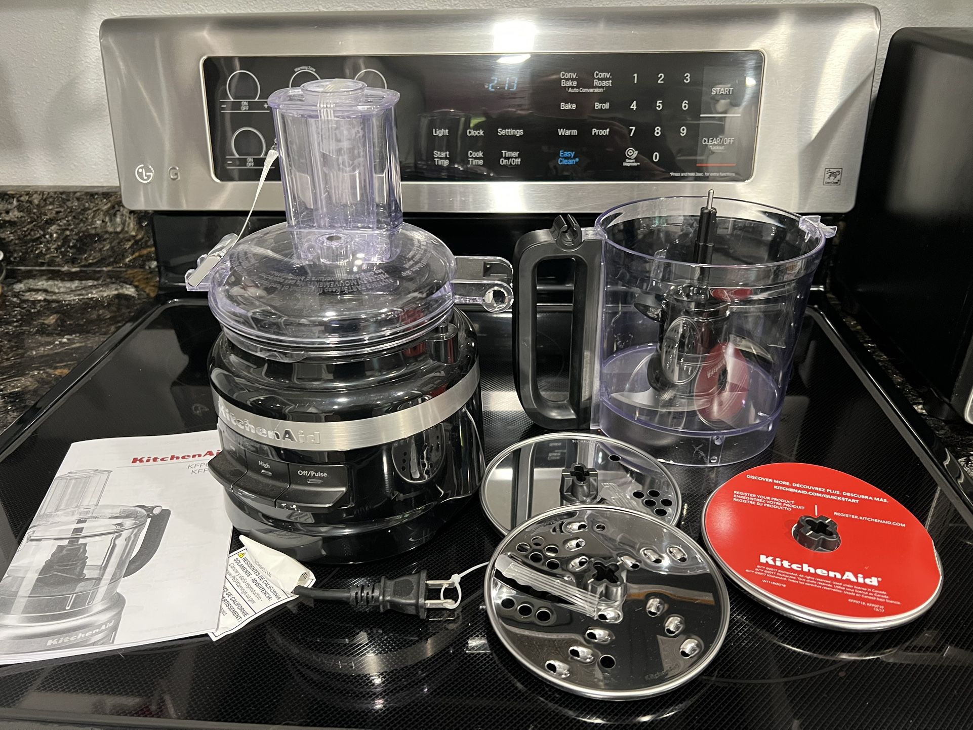 Brand New Kitchen Aide 9 Cup Food Processor