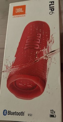 JBL Flip 6 Bluetooth Speaker – Red