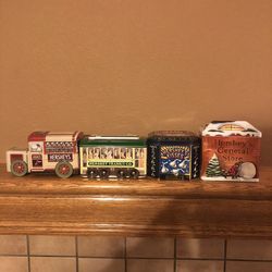 Vintage, Hershey Chocolate Metal Tins, Like New