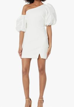 Likely Natasha dress is a white cocktail Mini Dress Size 10
