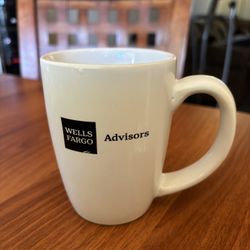 WELLS FARGO BANK COFFEE MUG. TEA CUP MUG. 
