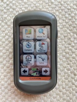 Garmin Oregon 450 - Handheld GPS Touchscreen Navigator - Open box. Never used outdoor - If the listing is up and you can see it, that means the item i