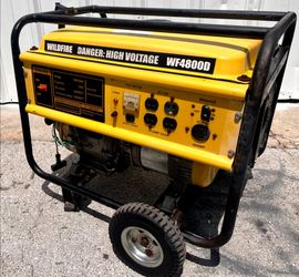 Wildfire WF4800D Portable Generator – 4800 Peak / 4000 Running Watts